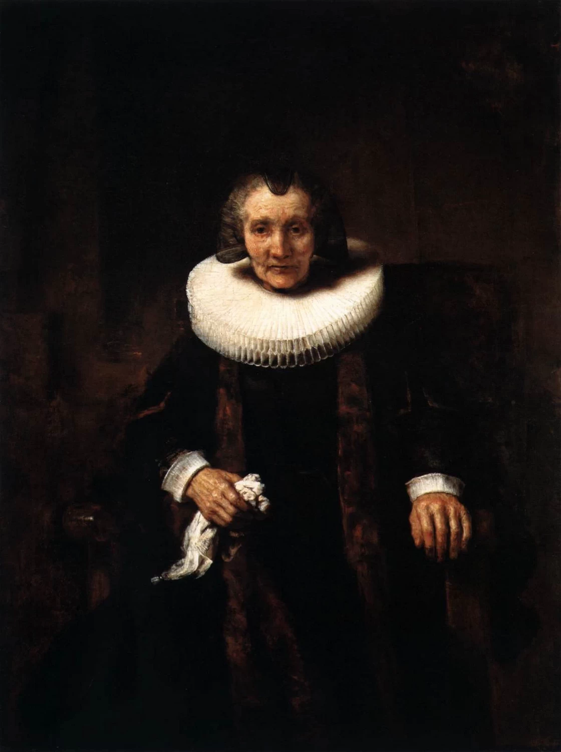 Ritratto di Marguerite de Geer,moglie di Jacob Trip - National Gallery, London